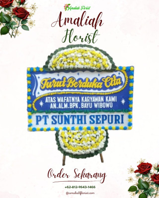 Papan Bunga Duka di Guntung