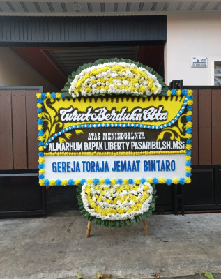 Papan Bunga Duka di Guntung
