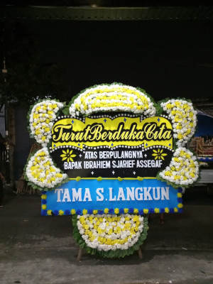 Papan Bunga Duka di Guntung