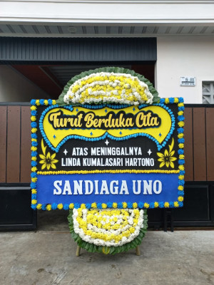 Papan Bunga Duka di Guntung